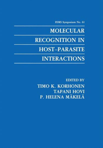 Molecular Recognition in Host-Parasite Interactions