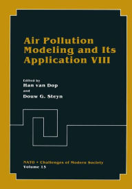 Title: Air Pollution Modeling and Its Application VIII, Author: H. Van Dop