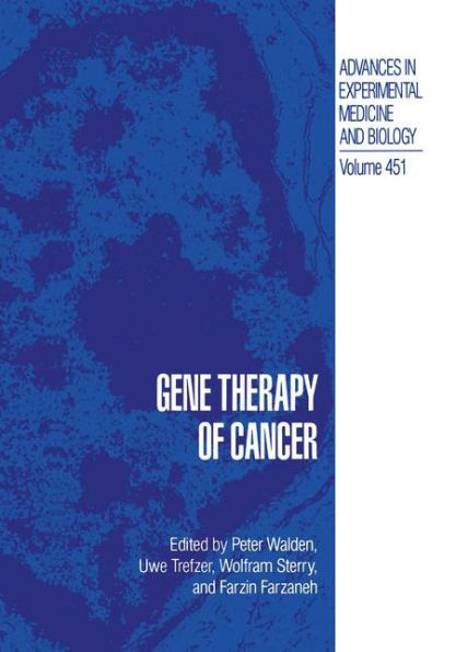 Gene Therapy of Cancer / Edition 1
