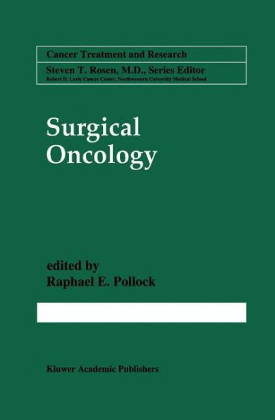 Surgical Oncology / Edition 1