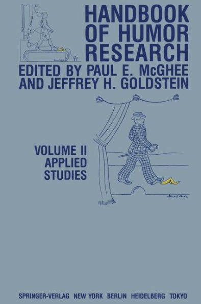 Handbook of Humor Research: Volume II: Applied Studies