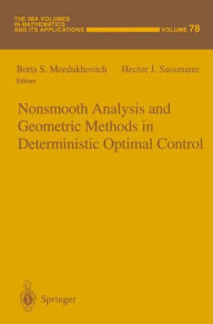 Title: Nonsmooth Analysis and Geometric Methods in Deterministic Optimal Control, Author: Boris S. Mordukhovich