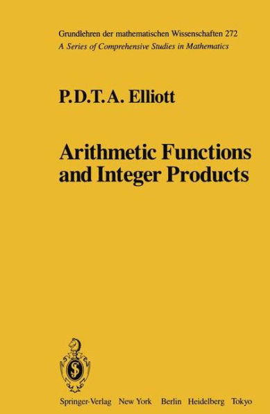 Arithmetic Functions and Integer Products / Edition 1