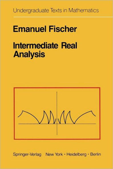 Intermediate Real Analysis / Edition 1