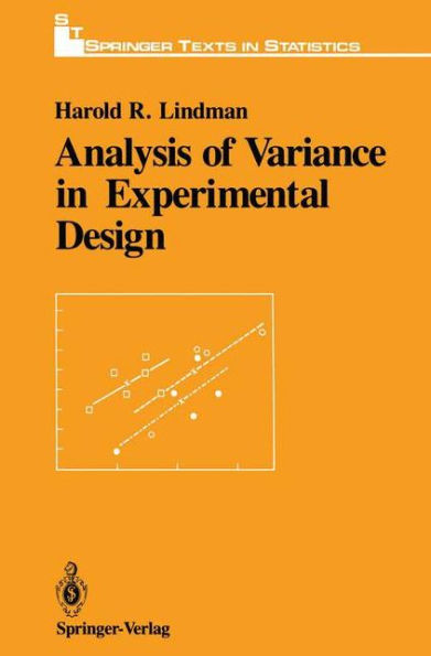 Analysis of Variance in Experimental Design / Edition 1
