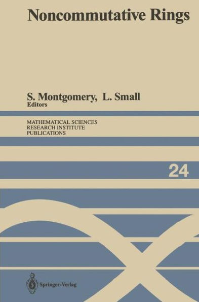 Noncommutative Rings / Edition 1