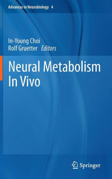 Neural Metabolism Vivo