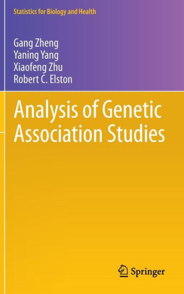 Analysis of Genetic Association Studies / Edition 1