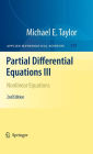 Partial Differential Equations III: Nonlinear Equations