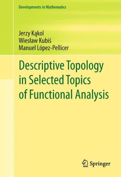 Descriptive Topology in Selected Topics of Functional Analysis