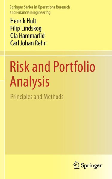 Risk and Portfolio Analysis: Principles and Methods / Edition 1