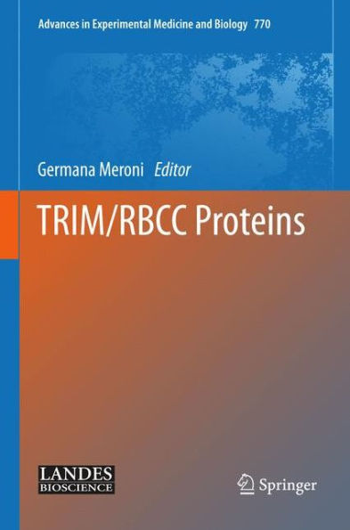 TRIM/RBCC Proteins / Edition 1