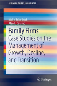 Title: Family Firms: Case Studies on the Management of Growth, Decline, and Transition, Author: Malin Brannback