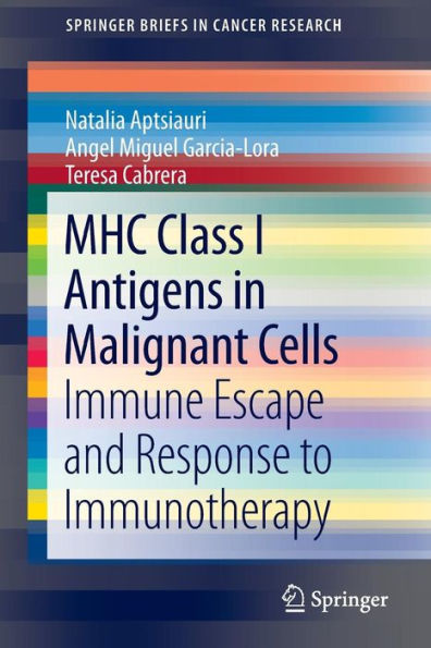 MHC Class I Antigens In Malignant Cells: Immune Escape And Response To Immunotherapy / Edition 1