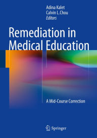 Title: Remediation in Medical Education: A Mid-Course Correction, Author: Adina Kalet