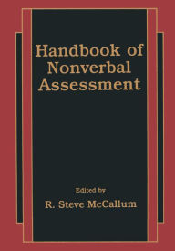 Title: Handbook of Nonverbal Assessment, Author: R. Steve McCallum