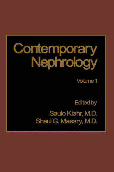 Contemporary Nephrology: Volume 1