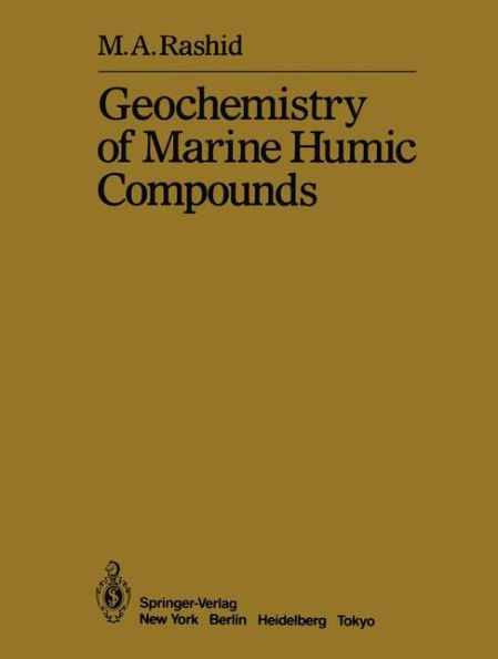 Geochemistry of Marine Humic Compounds