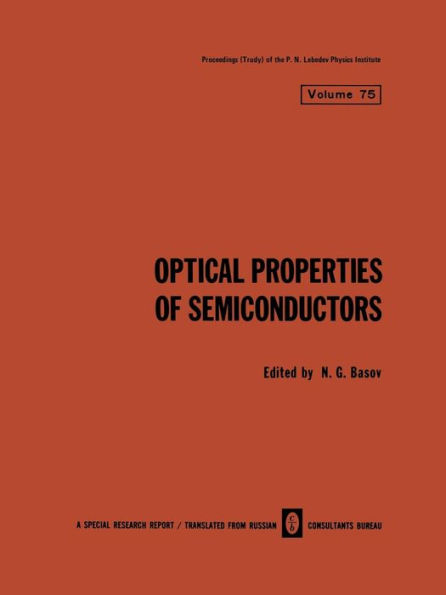Optical Properties of Semiconductors