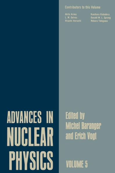 Advances in Nuclear Physics: Volume 5