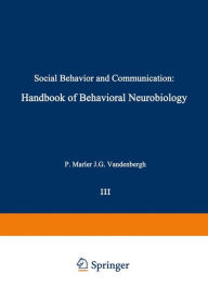 Title: Social Behavior and Communication, Author: P. Marler
