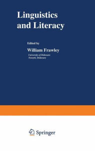 Title: Linguistics and Literacy, Author: William Frawley