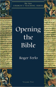 Title: Opening the Bible, Author: Roger Ferlo president emeritus