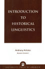 Introduction to Historical Linguistics