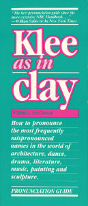 Title: Klee as in Clay, Author: Wilfred J. McConkey