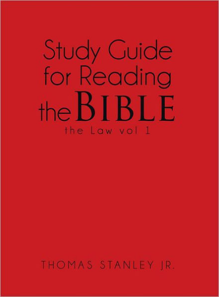 Study Guide for Reading the Bible the Law vol 1