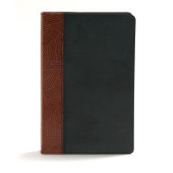 Title: CSB Rainbow Study Bible, Black/Tan LeatherTouch, Author: CSB Bibles by Holman