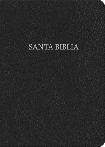 NVI Biblia letra súper gigante, negro piel fabricada