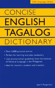 Title: Concise English Tagalog Dictionary, Author: Jose Villa Panganiban