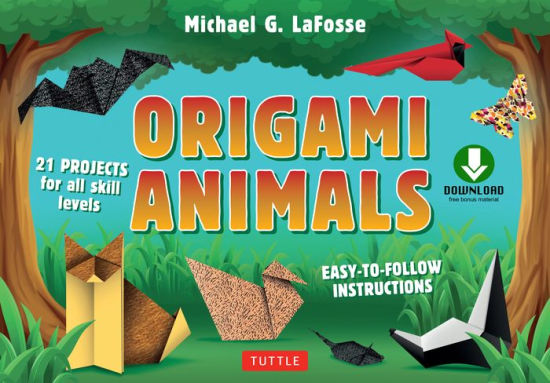 Origami Animals Kit Make Colorful And Easy Origami Animals Kit Includes Origami Book 98 High Quality Papers And 21 Original Projectsnook Book