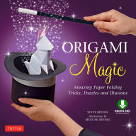 Title: Origami Magic Ebook: Amazing Paper Folding Tricks, Puzzles and Illusions: Origami Book with 17 Projects and Downloadable Video Instructions, Author: Steve Biddle