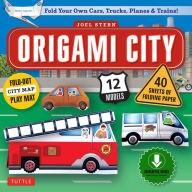 Title: Origami City Ebook: Build Your Own Cars, Trucks, Planes & Trains!: Contains Full Color 48 Page Origami Book, 12 Projects and Printable Origami Papers, Author: Joel Stern