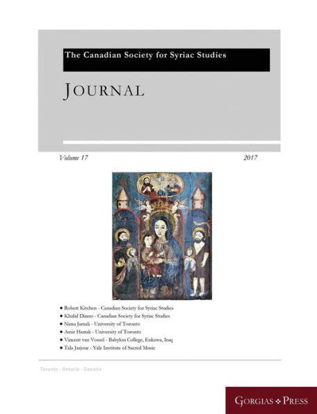 Journal of the Canadian Society for Syriac Studies