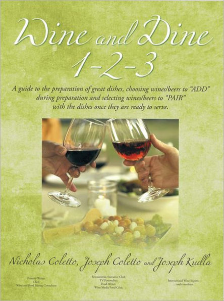 Wine and Dine 1-2-3: A guide to the preparation of great dishes, choosing wines/beers to 