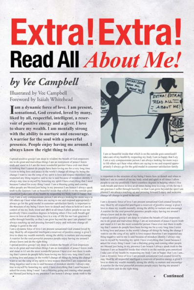 Extra! Extra! Read All About Me!