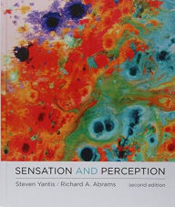 Title: Sensation and Perception / Edition 2, Author: Steven Yantis