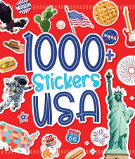 Title: 1,000 Stickers: USA, Author: duopress labs