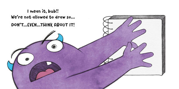 Don't Draw in This Book!