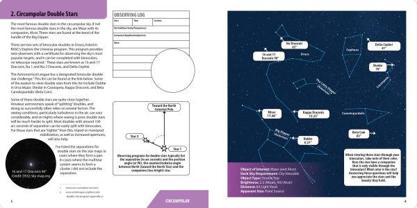 50 Things to See with Binoculars (In Space)
