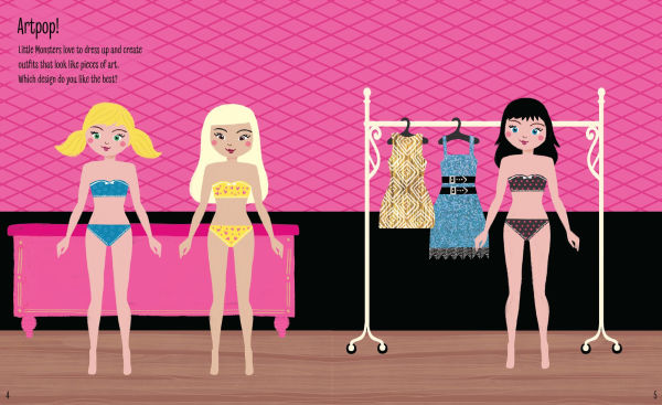 My Sticker Dress-UpT: Going Gaga: The Unofficial Sticker Book for Little Monsters