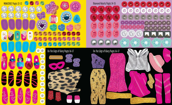 My Sticker Dress-UpT: Going Gaga: The Unofficial Sticker Book for Little Monsters