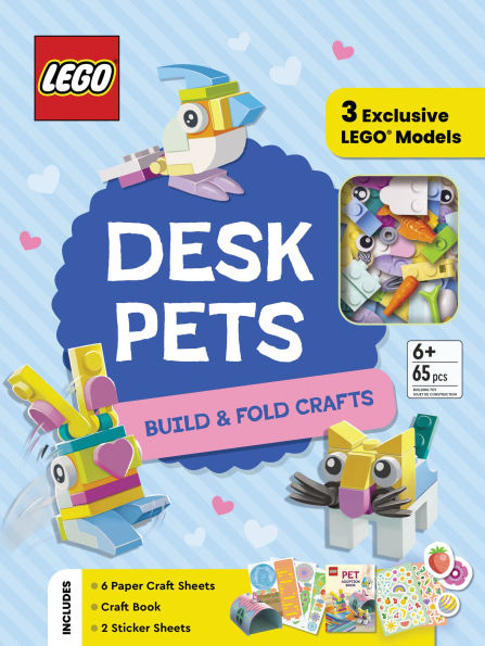 LEGO® Books. Desk Pets: Build & Fold Crafts
