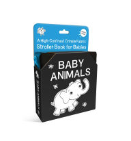 Title: Baby Animals: A High-Contrast Crinkle Fabric Stroller Book for Babies, Author: duopress labs