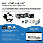 Alternative view 4 of Hello Night, Hello Day: A High-Contrast Book for TummyTime