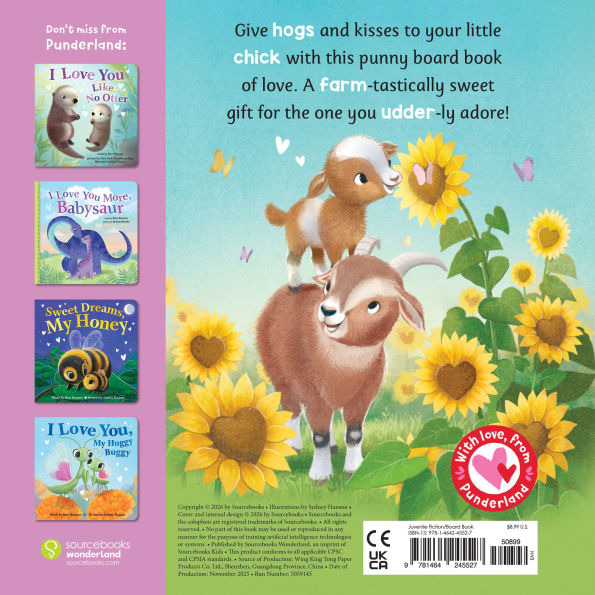 I Love You to the MOO-n and BAA-ck