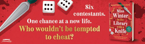 Miss Winter the Library with a Knife